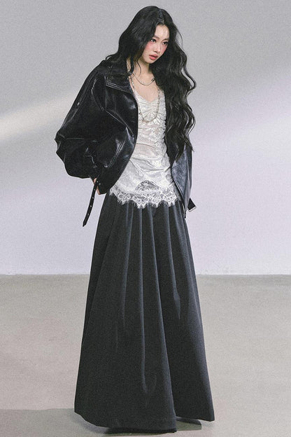 American Locomotive PU Leather Jacket