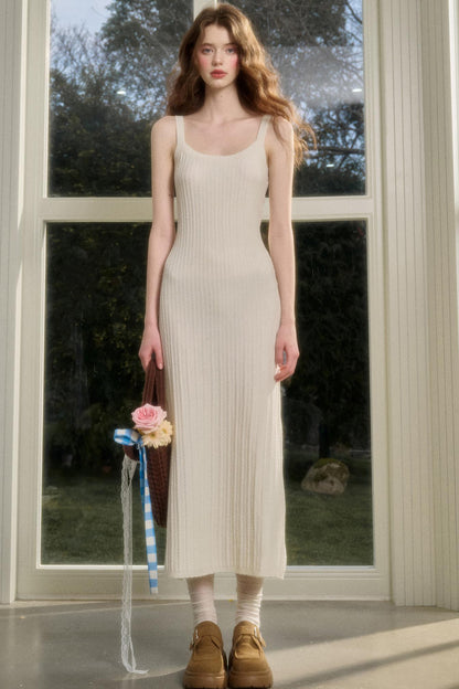 Long Relaxed Cardigan Dress Set-Up