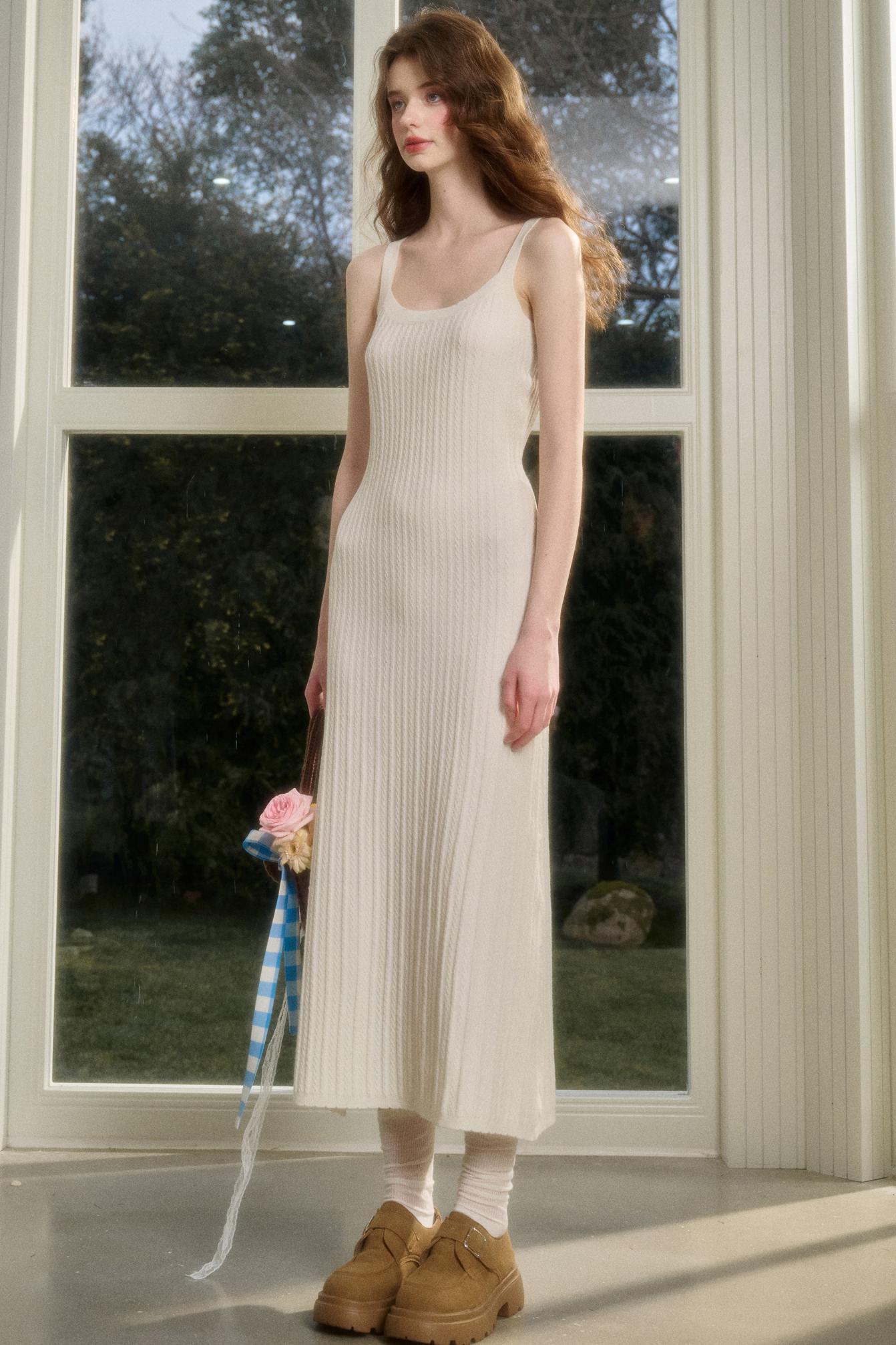 Long Relaxed Cardigan Dress Set-Up