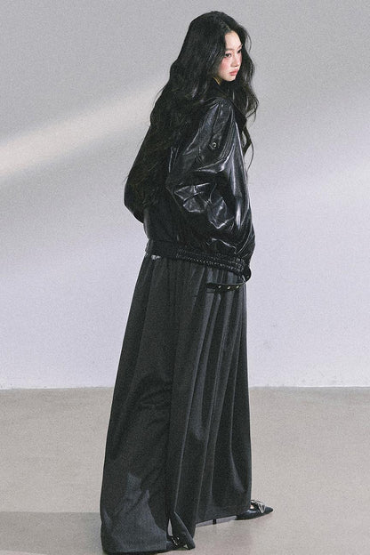 American Locomotive PU Leather Jacket