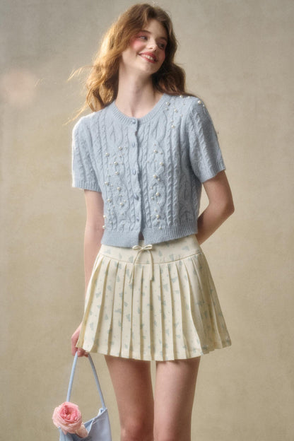 Soft Mohair Long Sleeve Cardigan