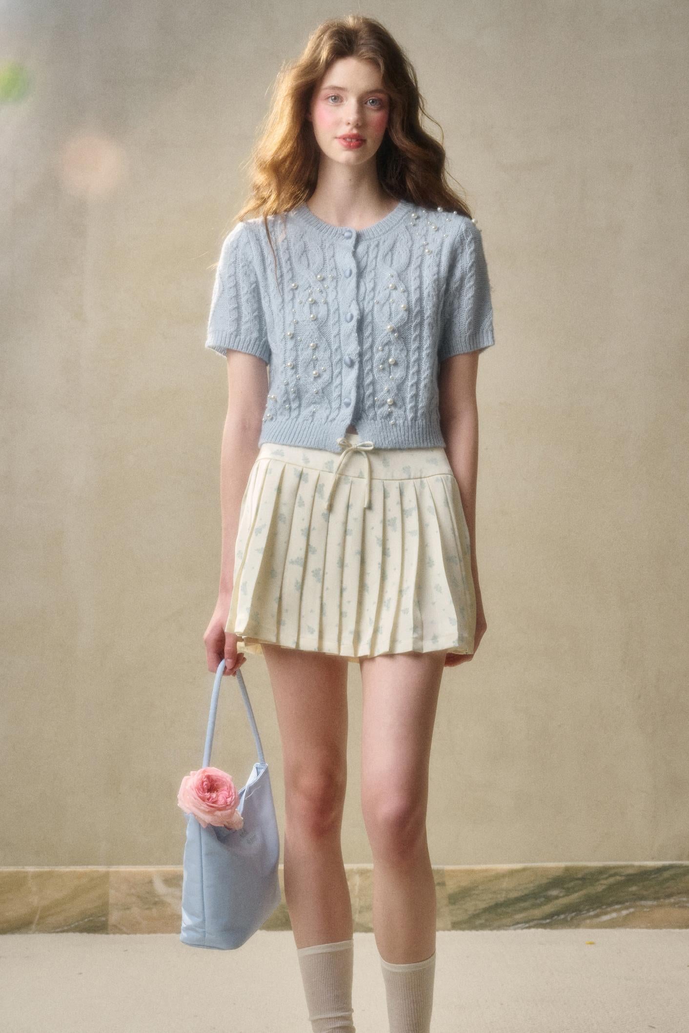 Soft Mohair Long Sleeve Cardigan