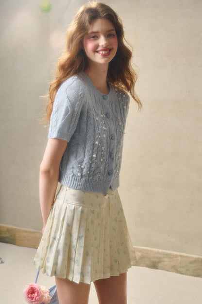 Soft Mohair Long Sleeve Cardigan