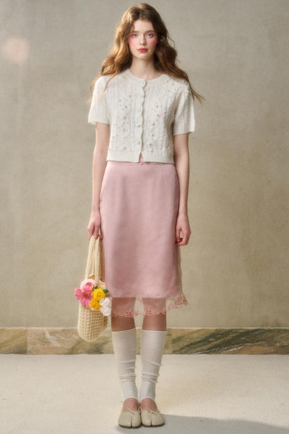 Soft Mohair Long Sleeve Cardigan