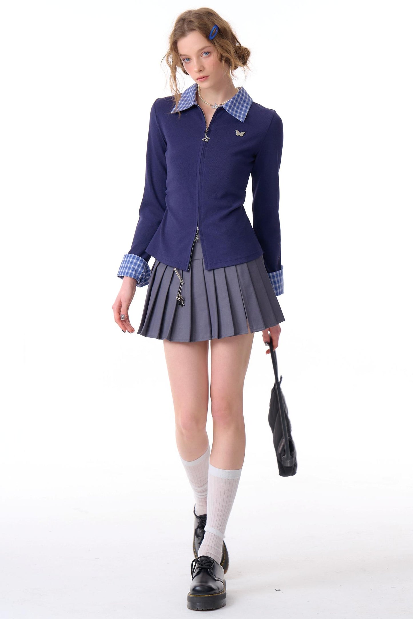 American Luxury Dark Blue Shirt