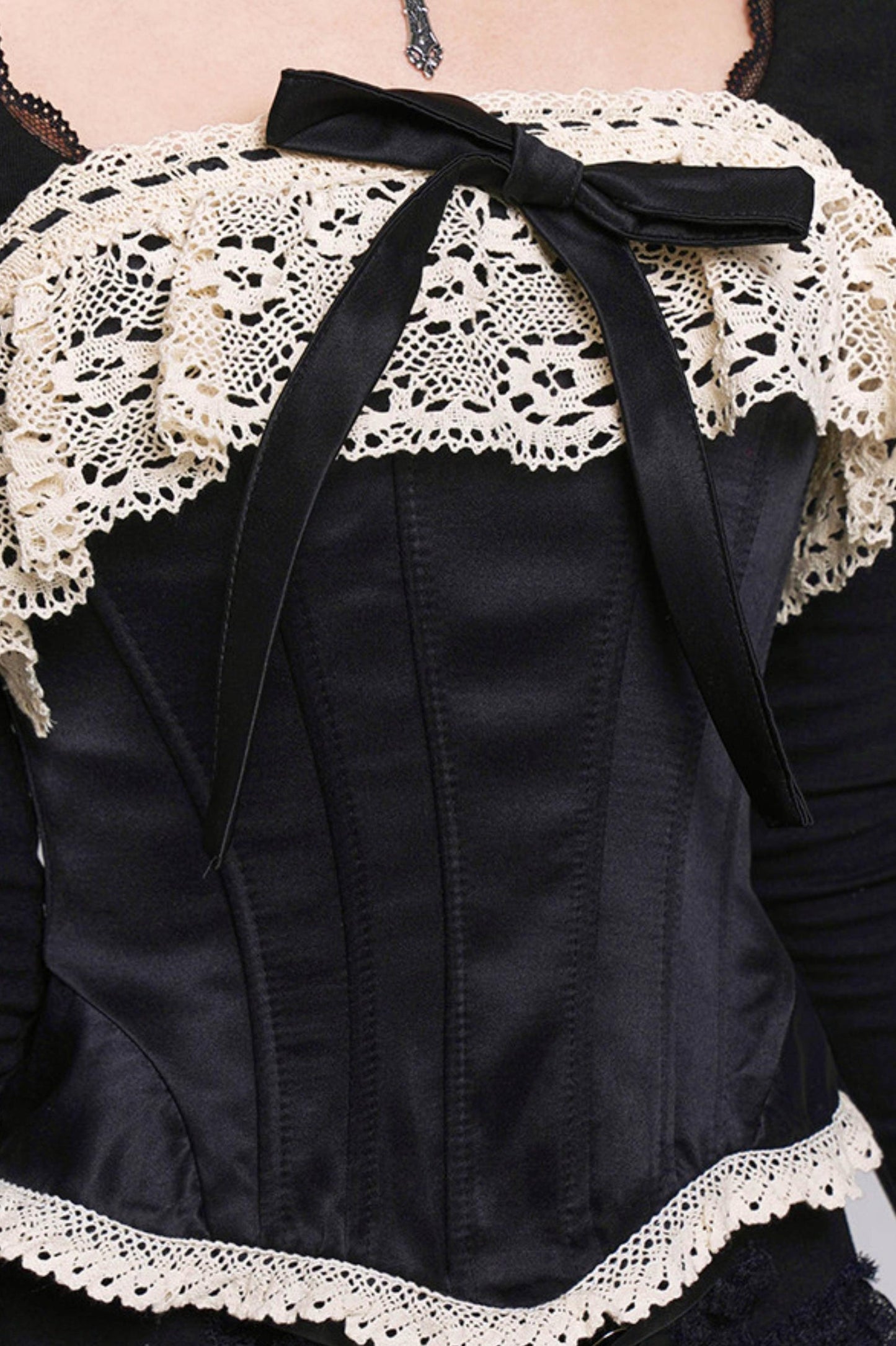 Ghost Girl Fishbone Corset Top