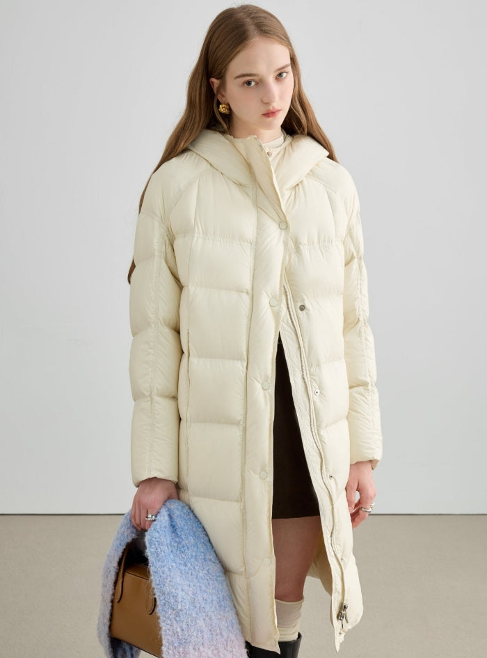 Medium-Length Hooded Bread Jacket