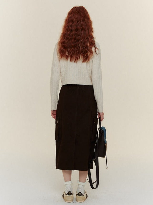 Cargo Retro Pocket Skirt