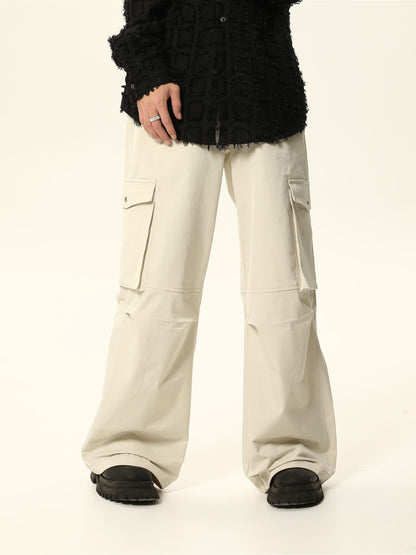 White Cargo Pants