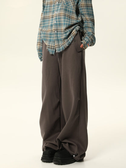 Retro Loose Drape Versatile Pants