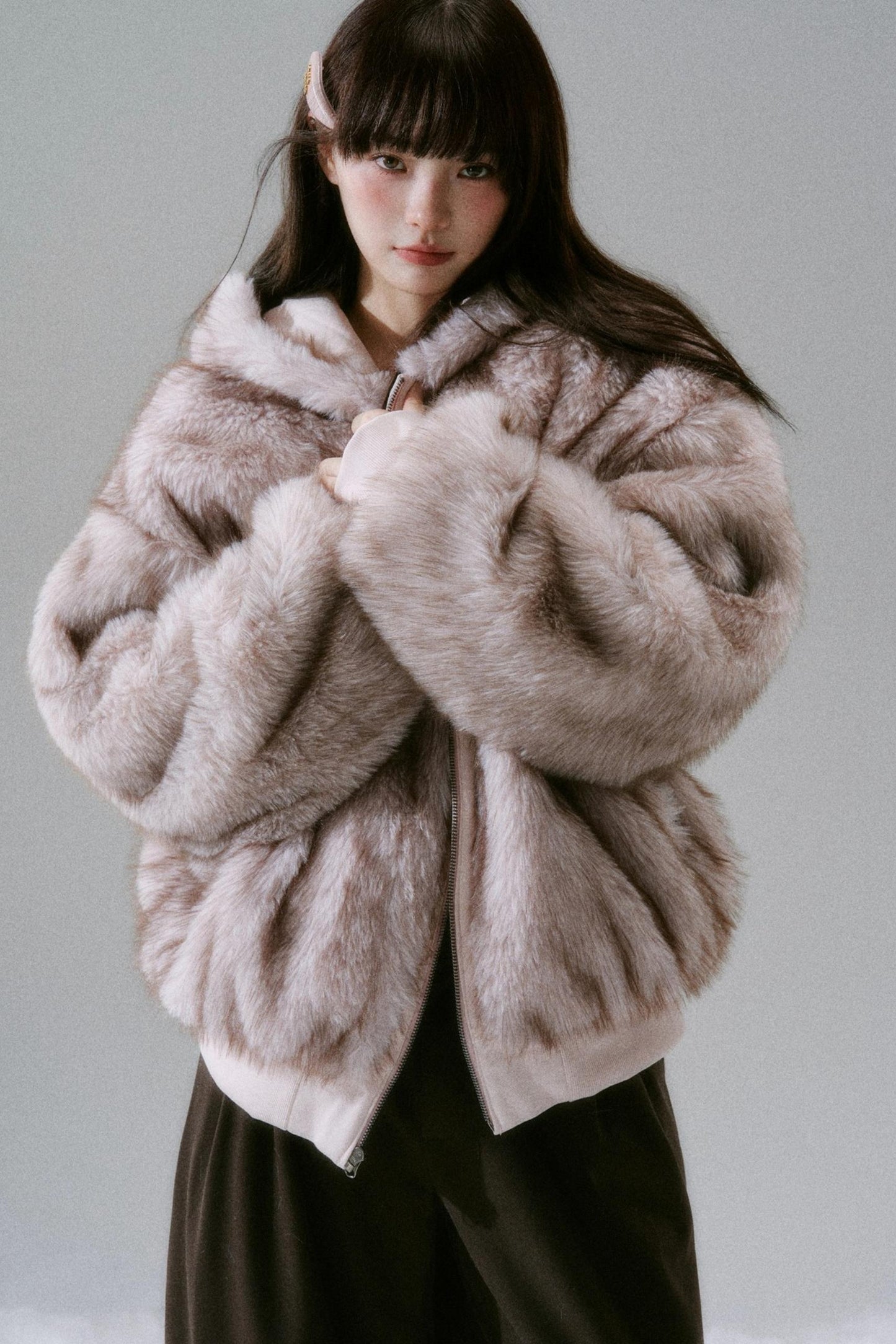 Casual Plush Reversible Jacket