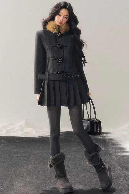 Whispers of Winter Woolen Coat