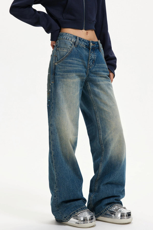 Polar Gemini Rhinestone Jeans