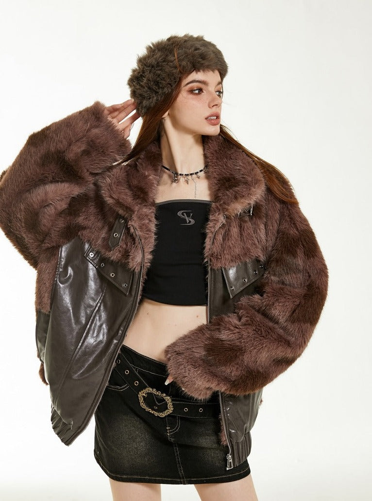 American  Fur Cow Jacket