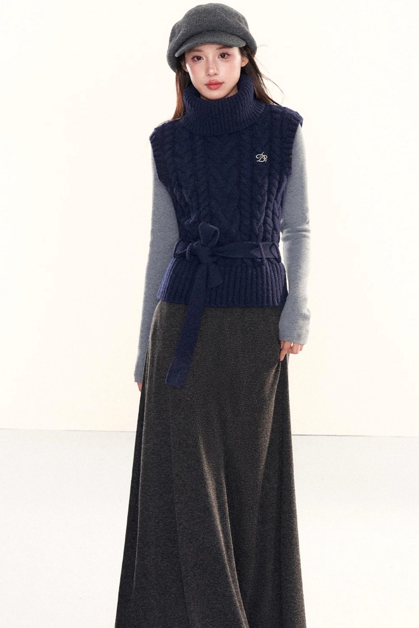 Vintage Cable Knit Vest