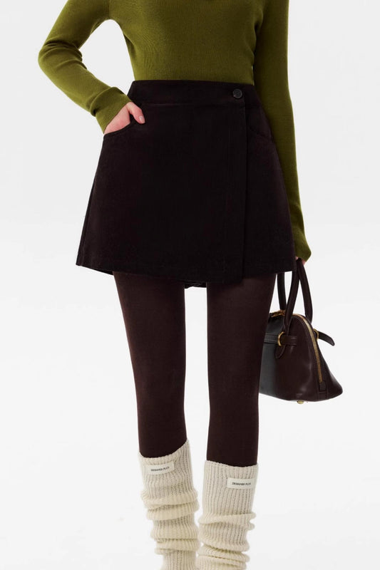 Retro Corduroy Culottes