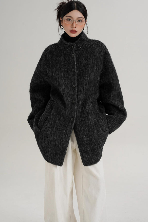Elegant reversible Wool Coat