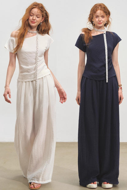 Drifted Elegance Two-Piece Set-Up