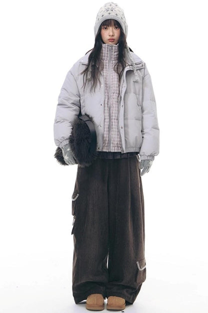 Chenille Multi-Pocket Pants