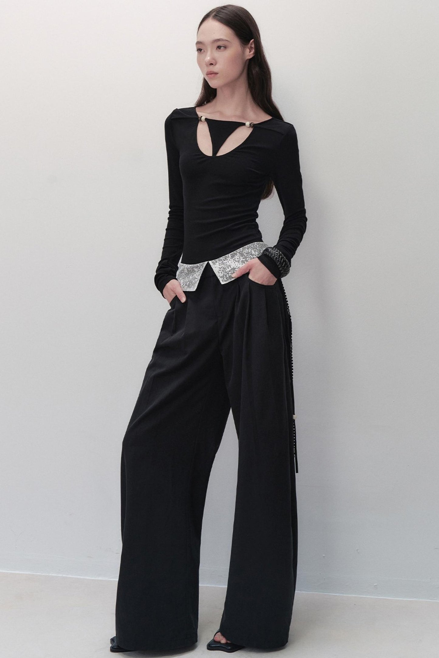 Shadow Rhyme Knit Top