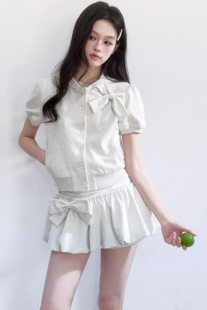Korean Sweet Casual Matching Set