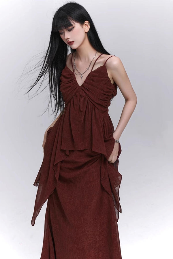 Pink Ghost Girl Skirt Set