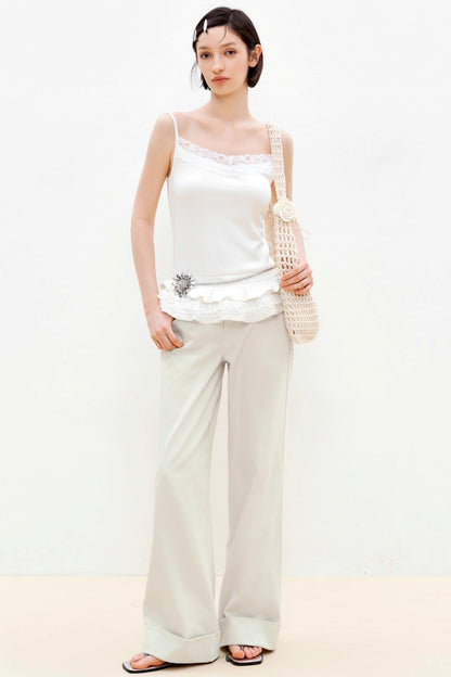 Summer Casual Cotton Drapes Pants