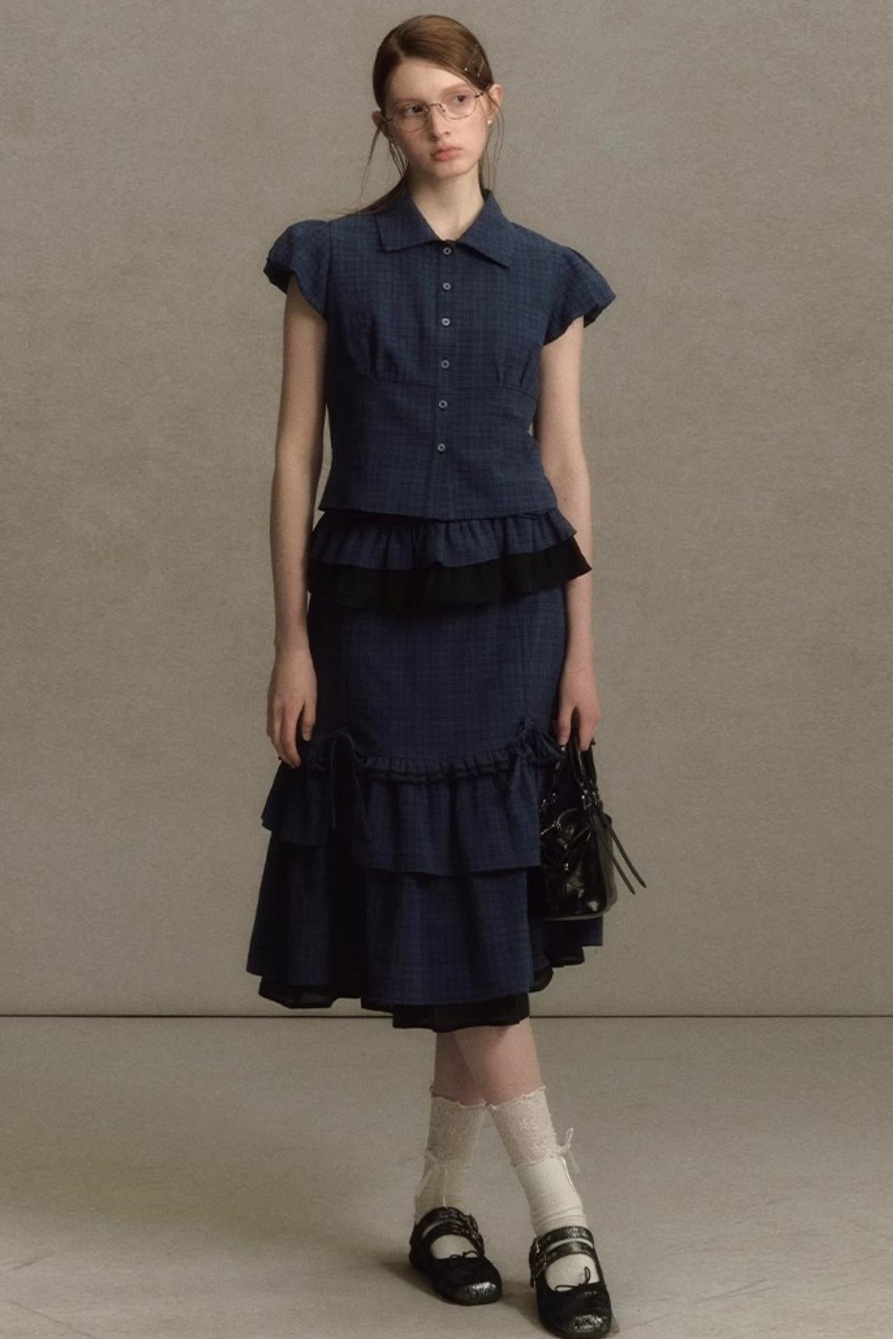 Plaid A-Line Suspenders