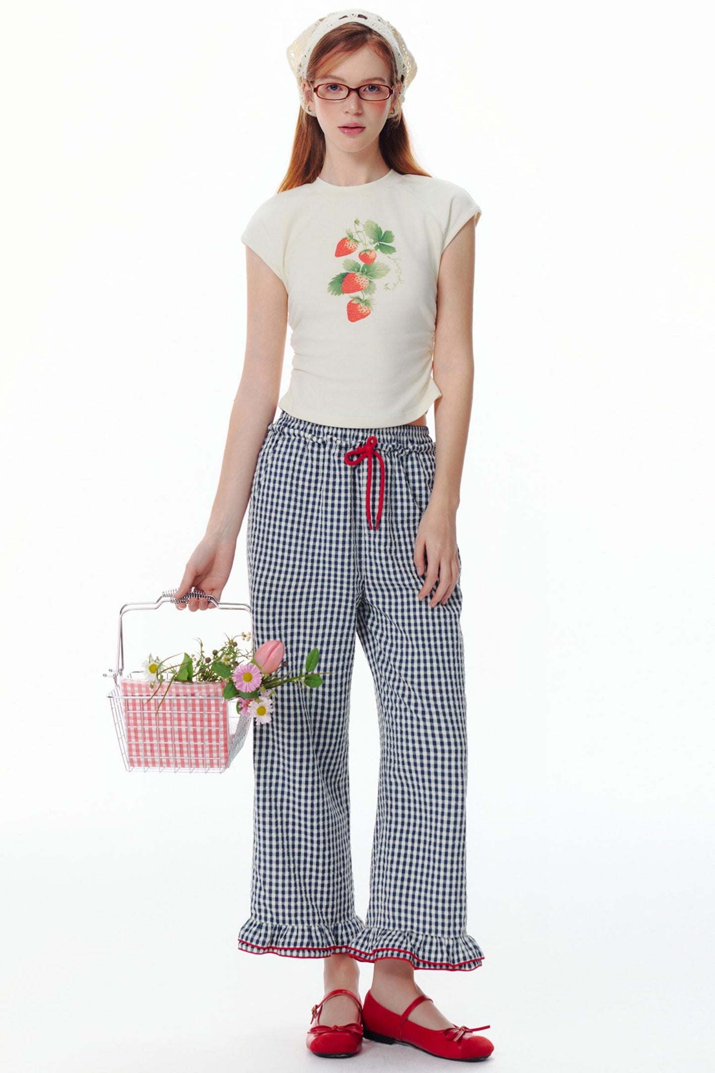 Strawberry Love Sleeveless Tee