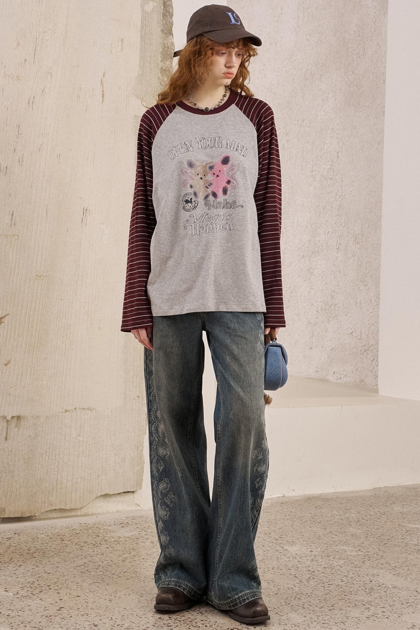 Two Bear Thin Striped Long Sleeve T-Shirt