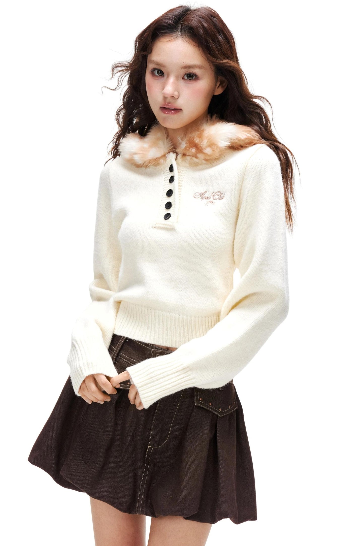 Retro Deer Pattern Sweater