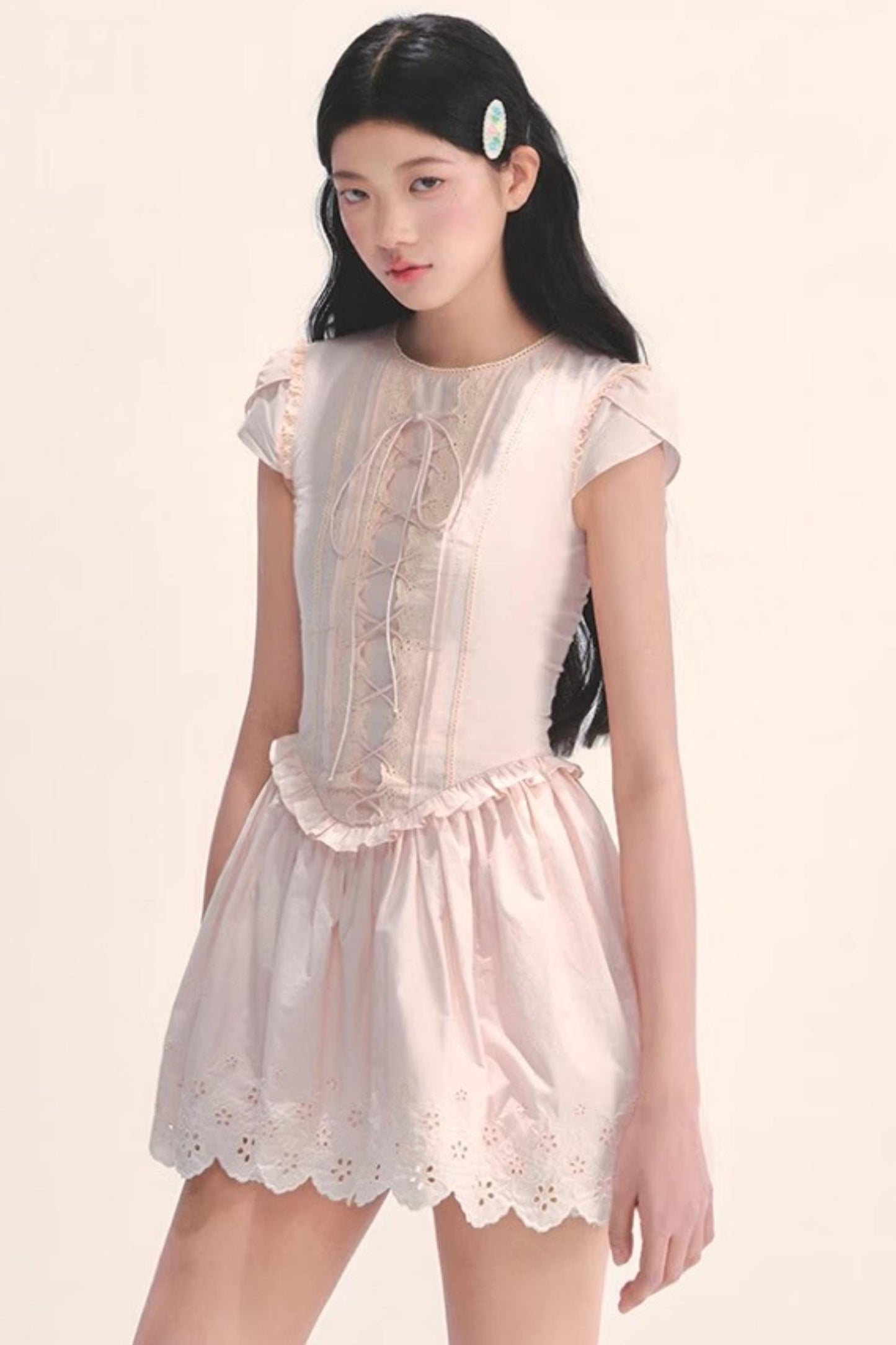 Quiet Pink Princess Tea Dress