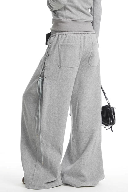 Korean Fur Collar Hooded Jacket Set-Up