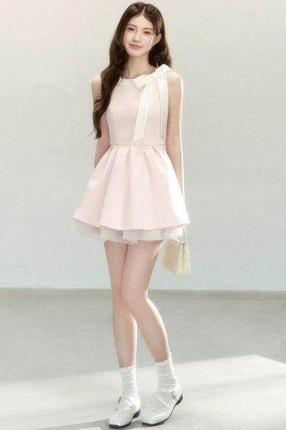 Elegante abito tutù rosa