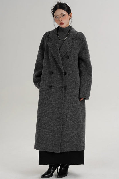 Textured Wool Suit Coat