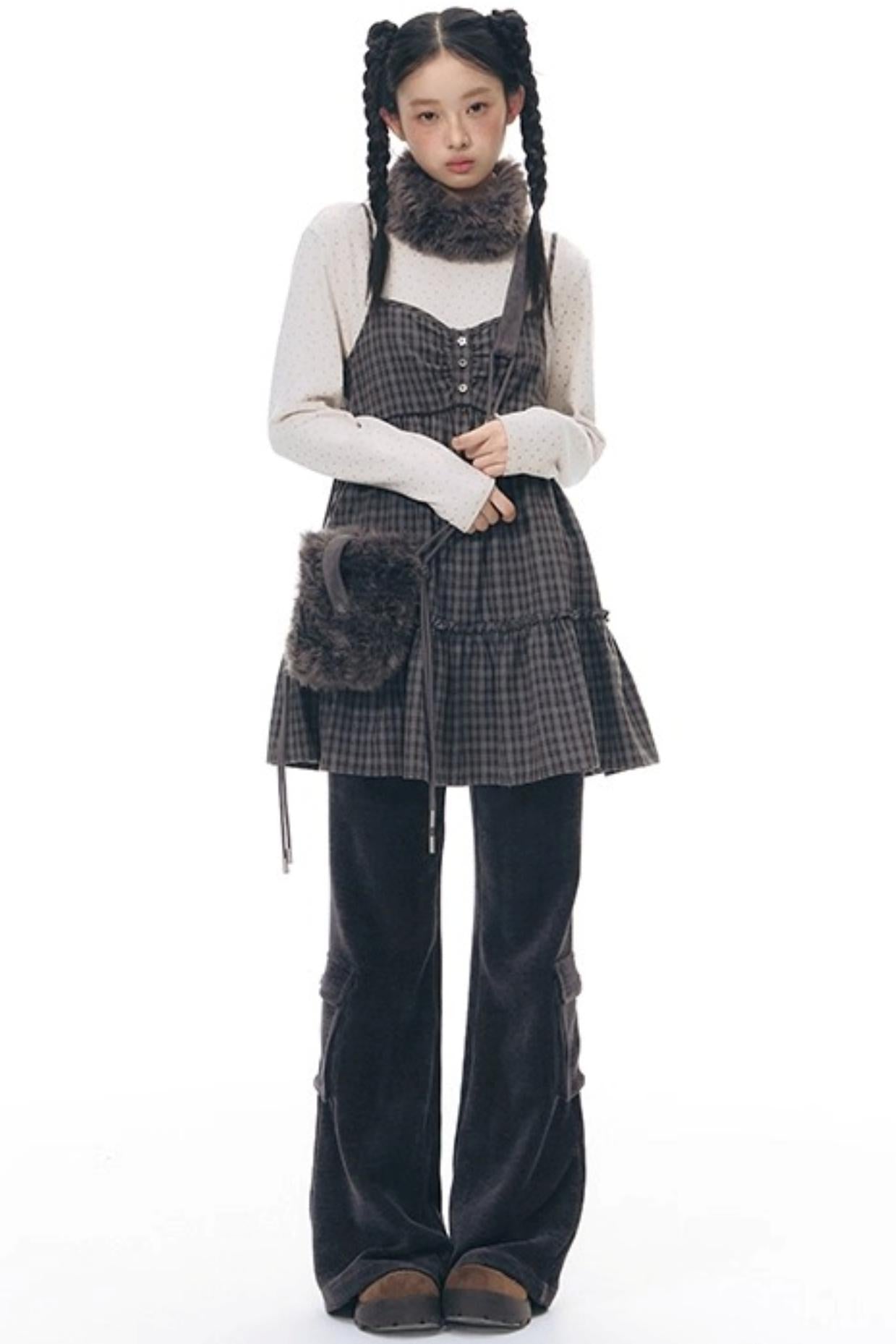 Handmade Furry Crossbody Bag