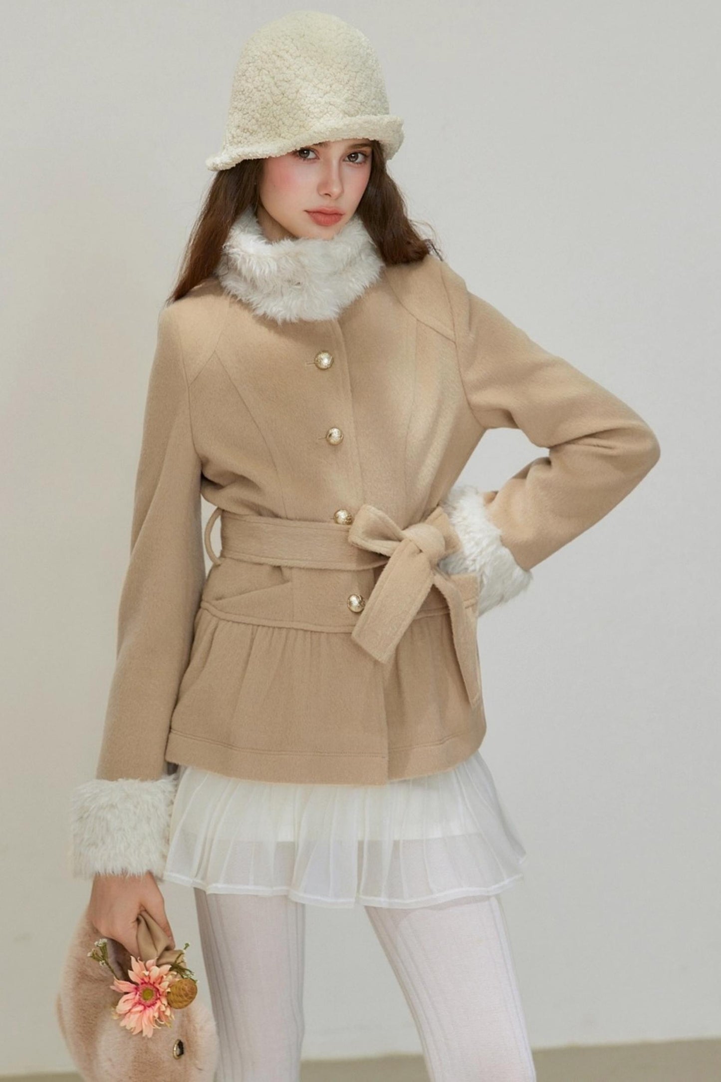 Patchwork Lambswool Jacket