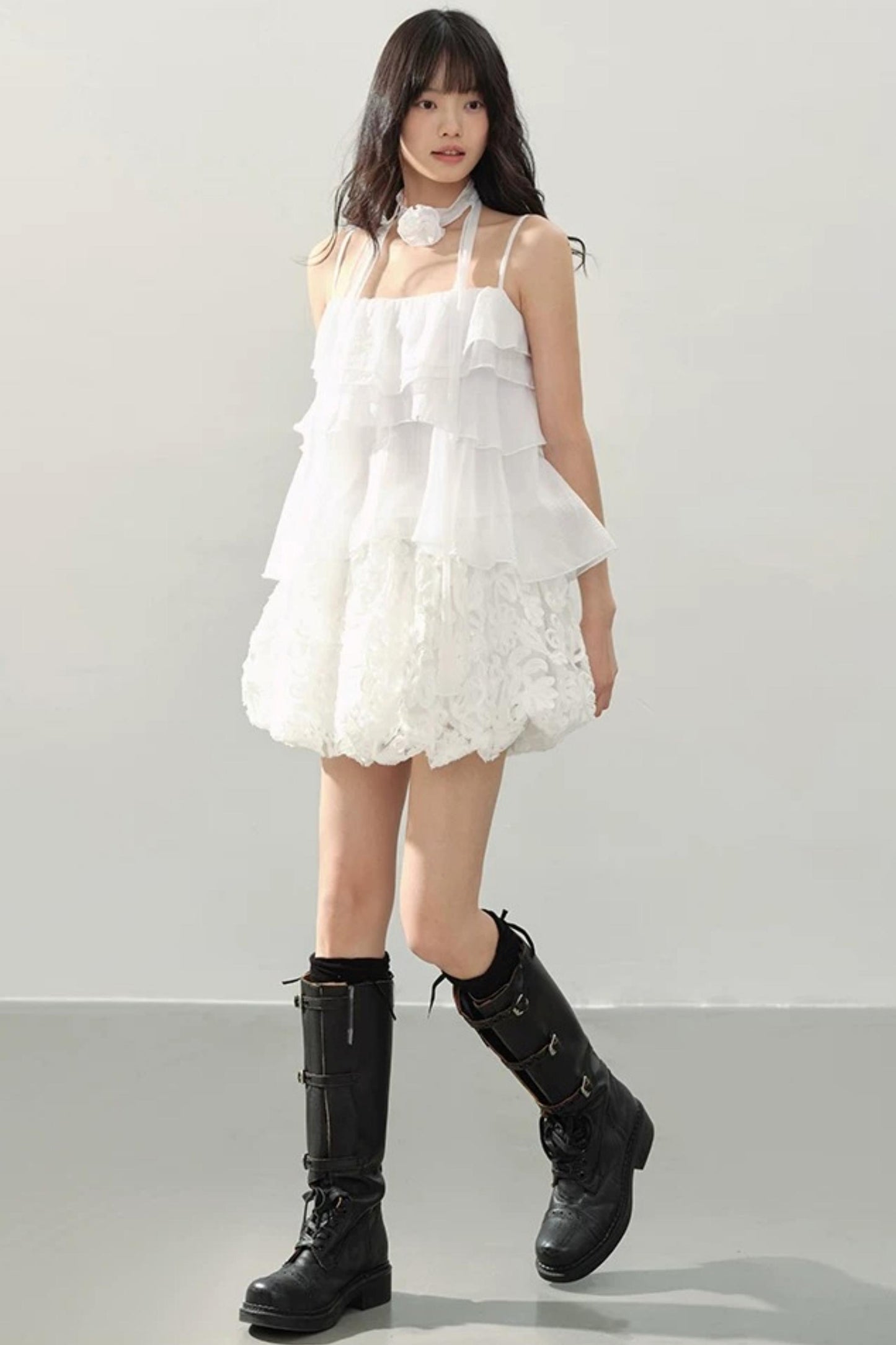 Floral Whisper A-Line Skirt