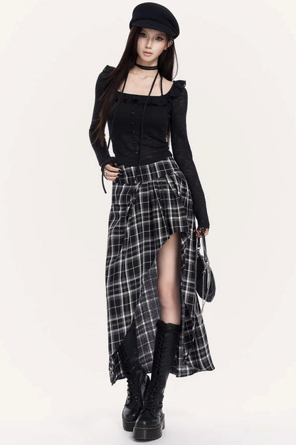 Heartbeat Ruffle Slim Top