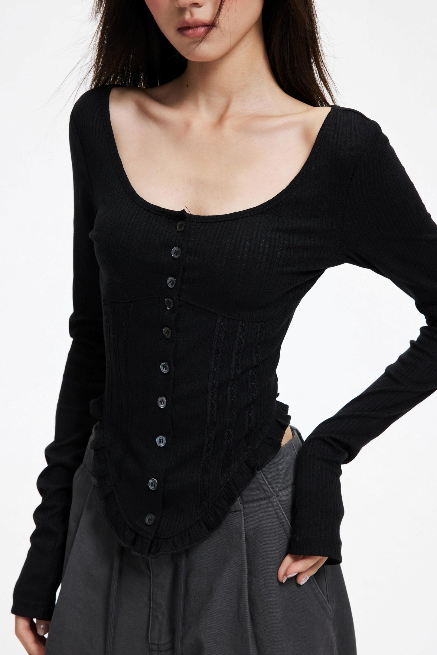 Hot Jacquard Knitted Sweater