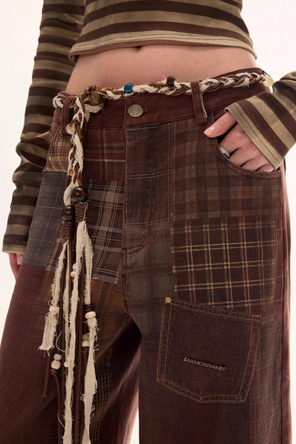 Versatile Printed Womens Jeans