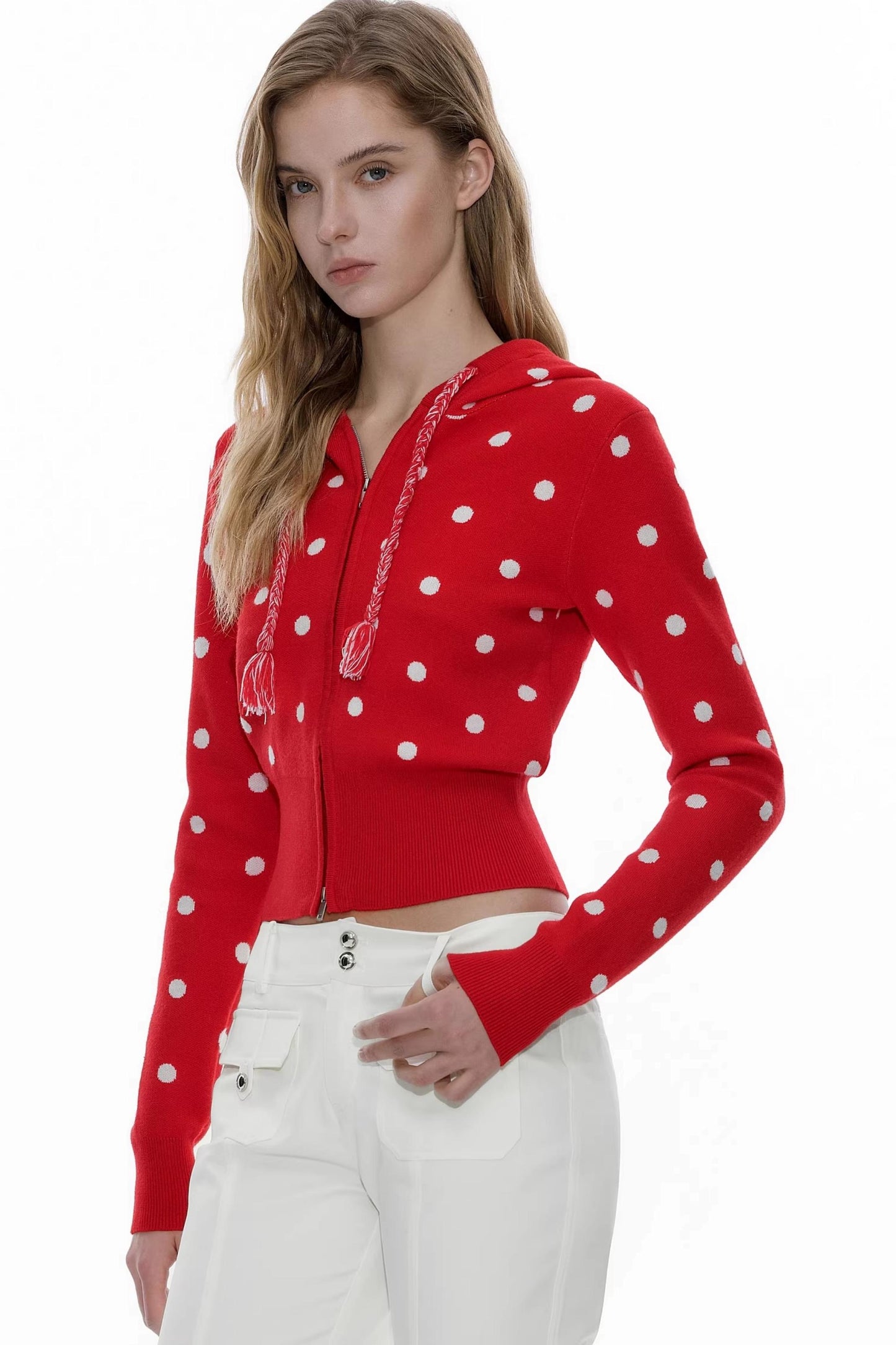 Christmas Berry Hooded Top