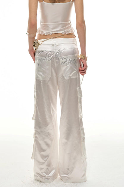 Platinum Wide-Leg Pants