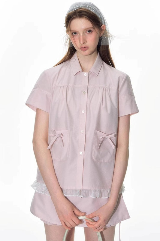 Summer Flower Bud Shirt Set-Up