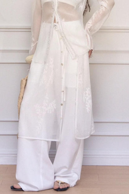 Yuan Wave Stack Pants