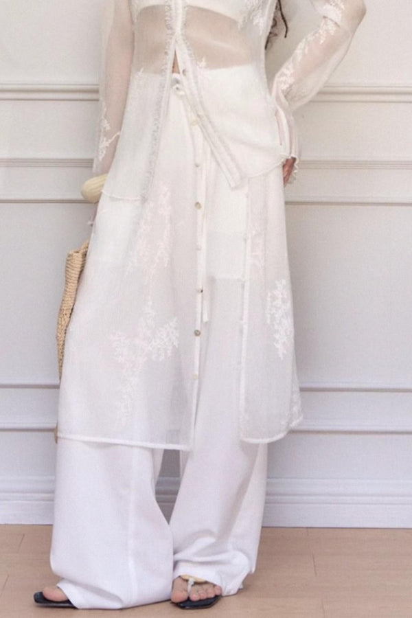 Yuan Wave Stack Pants