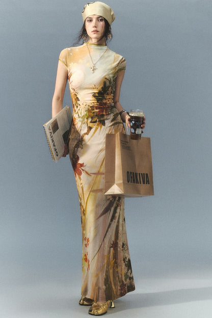 Reversible Cheongsam Mermaid Dress