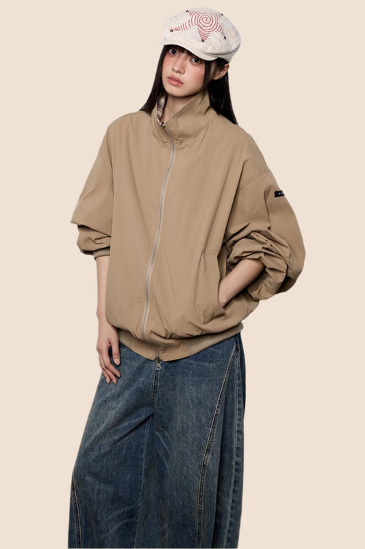 Bath Style Reversible Plaid Jacket