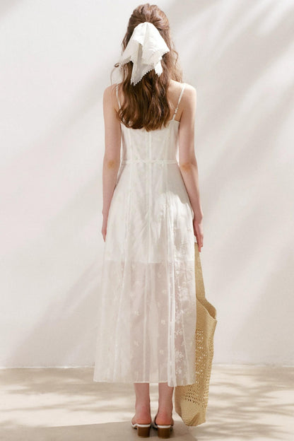 Lyocell Lace Embroidery Dress