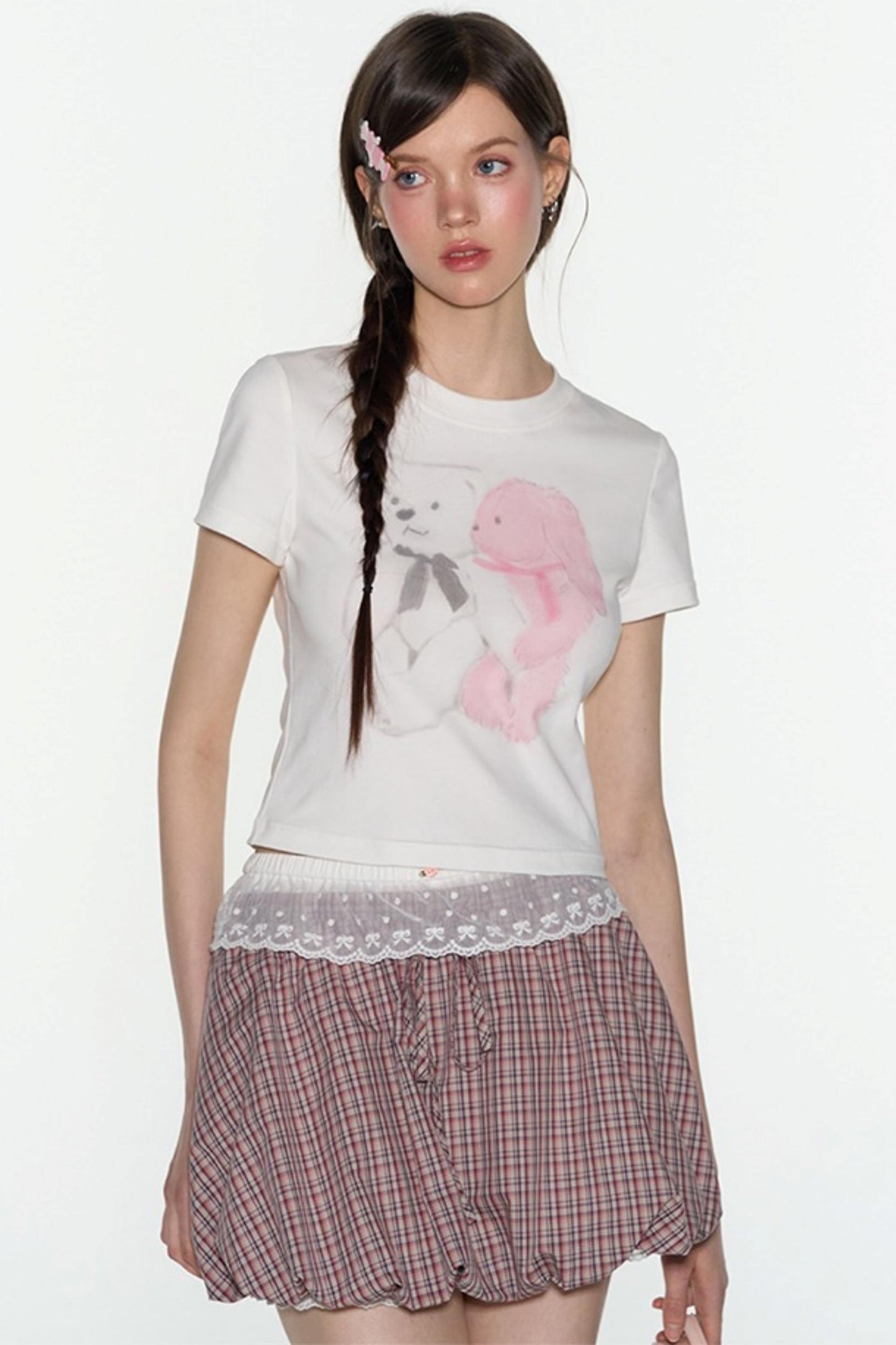 Sweet Shoulder Crop Top